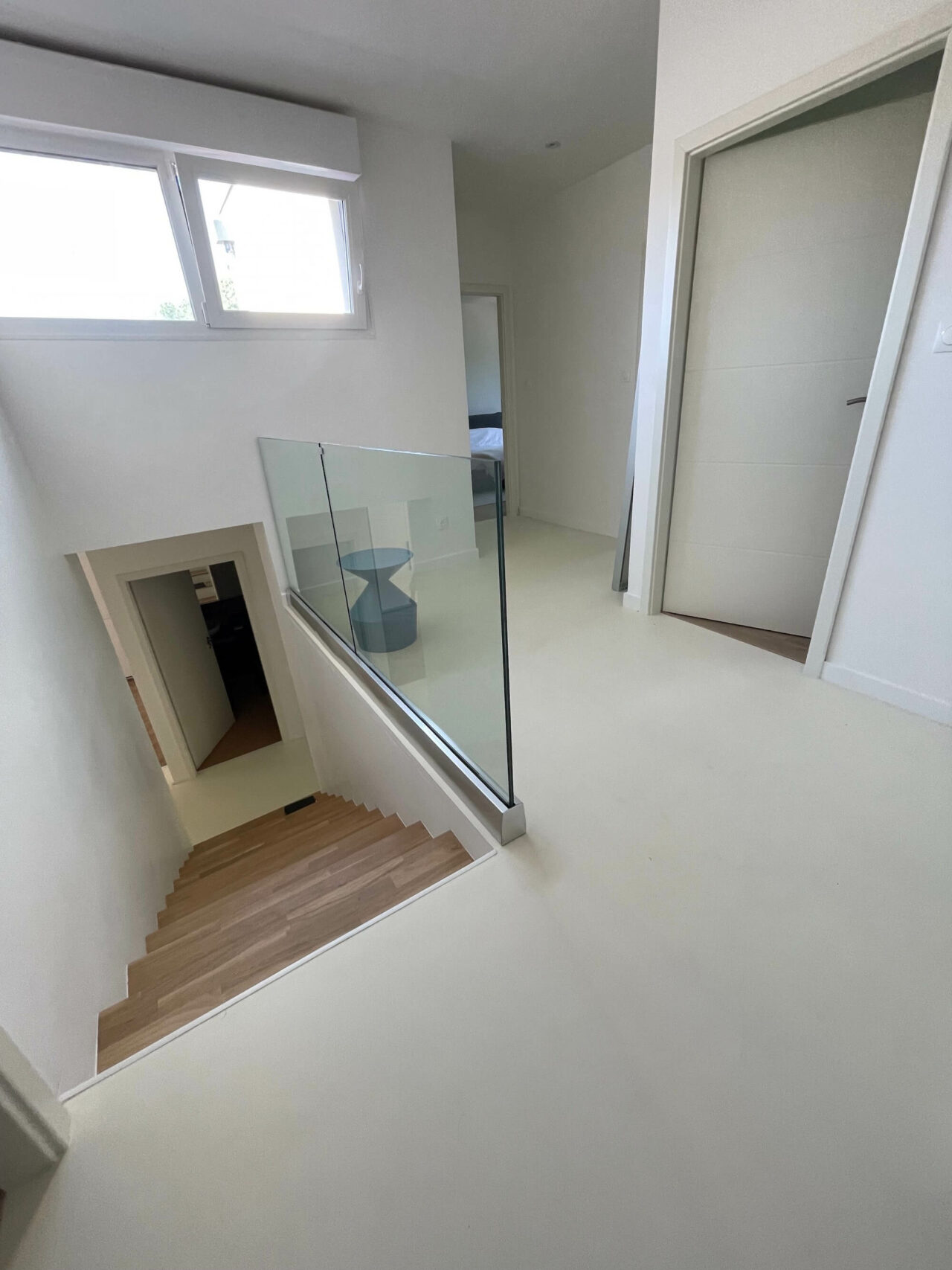 Pose de sols en résine autolissante dans une maison à Jouy-aux-Arches - Metz 57