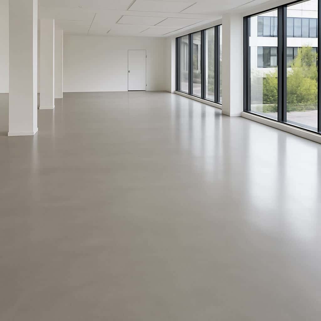 Résine Industrie Lorraine - Pose de sols en béton ciré coulé Bureaux & Tertiaires