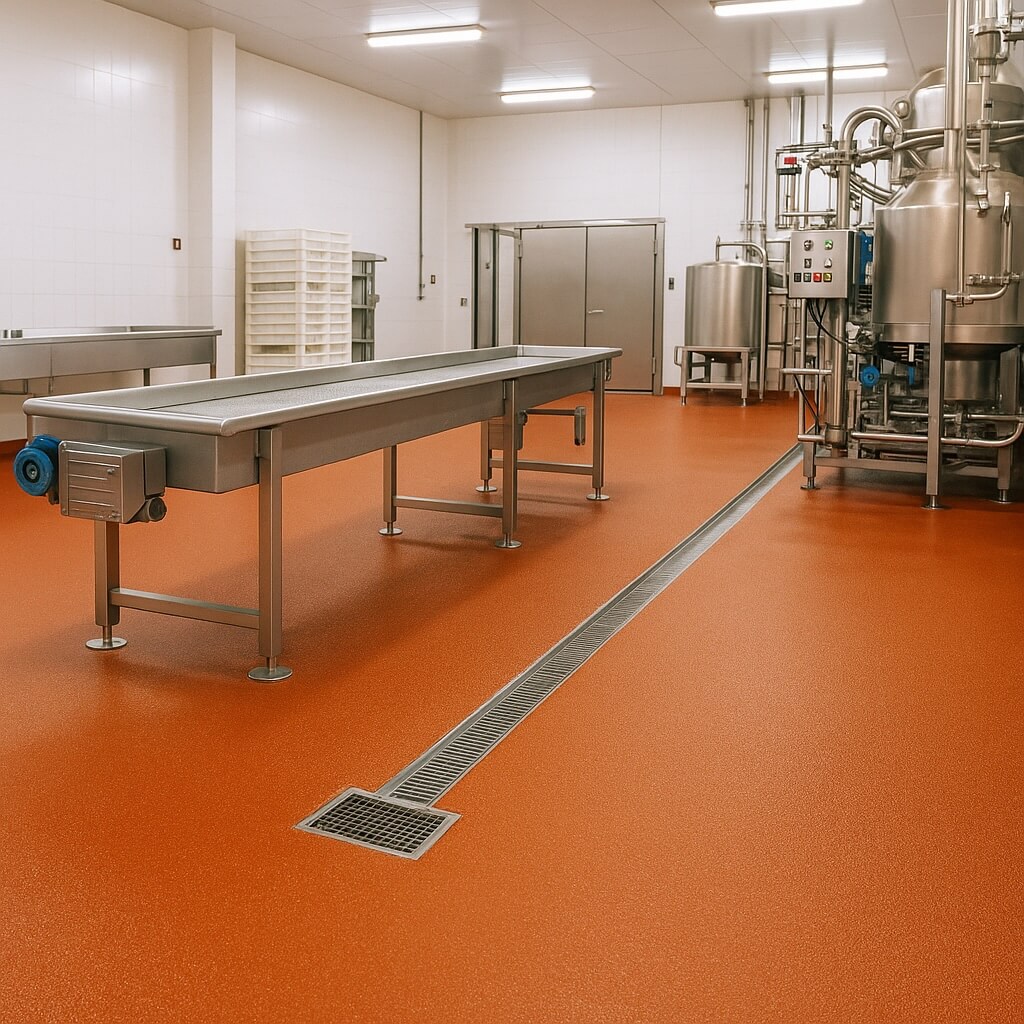 Résine Habitat Metz - Pose de sols industriels et techniques pour le secteur agroalimentaire