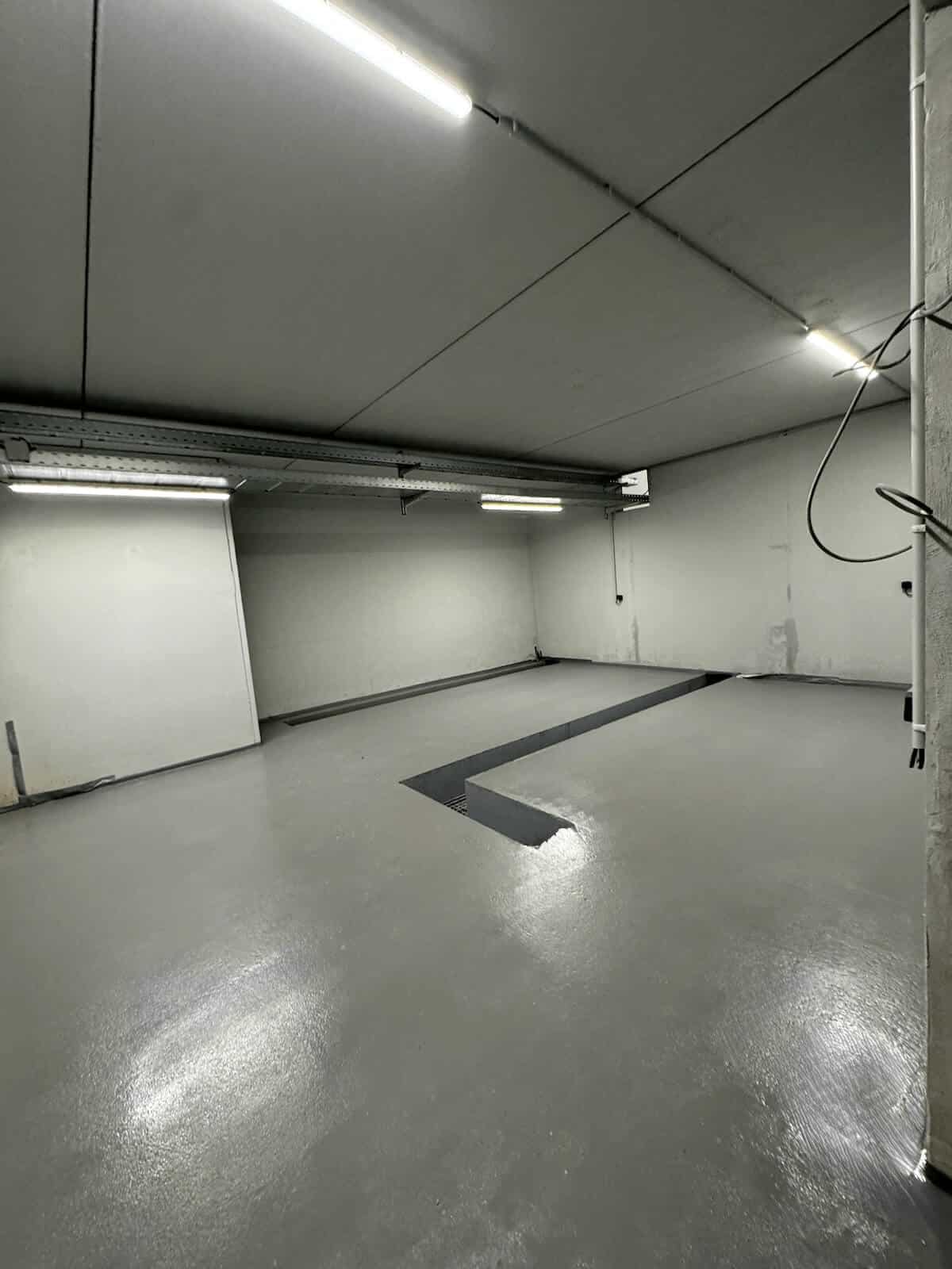 Résine Industrie - Sol technique époxy pour zone de production industrielle